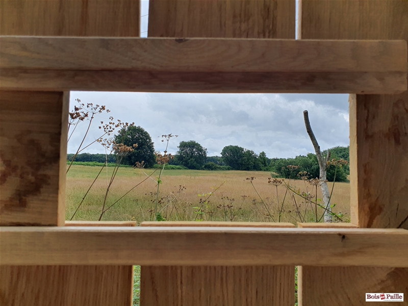 Réalisation d'un observatoire pour la réserve naturel des Antonins à St Marc La Lande (79)